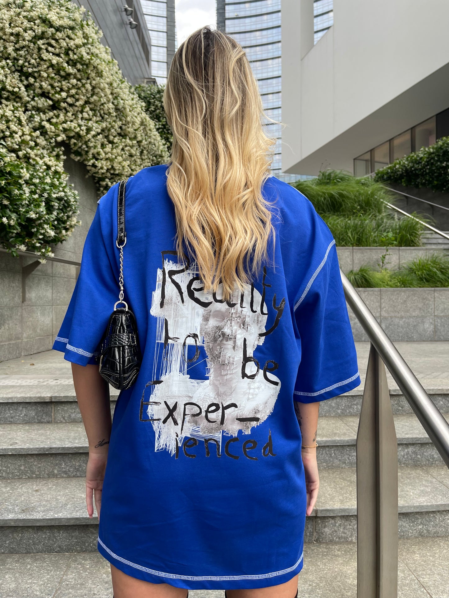 Oversized Royal Blue T-Shirt (Unisex)